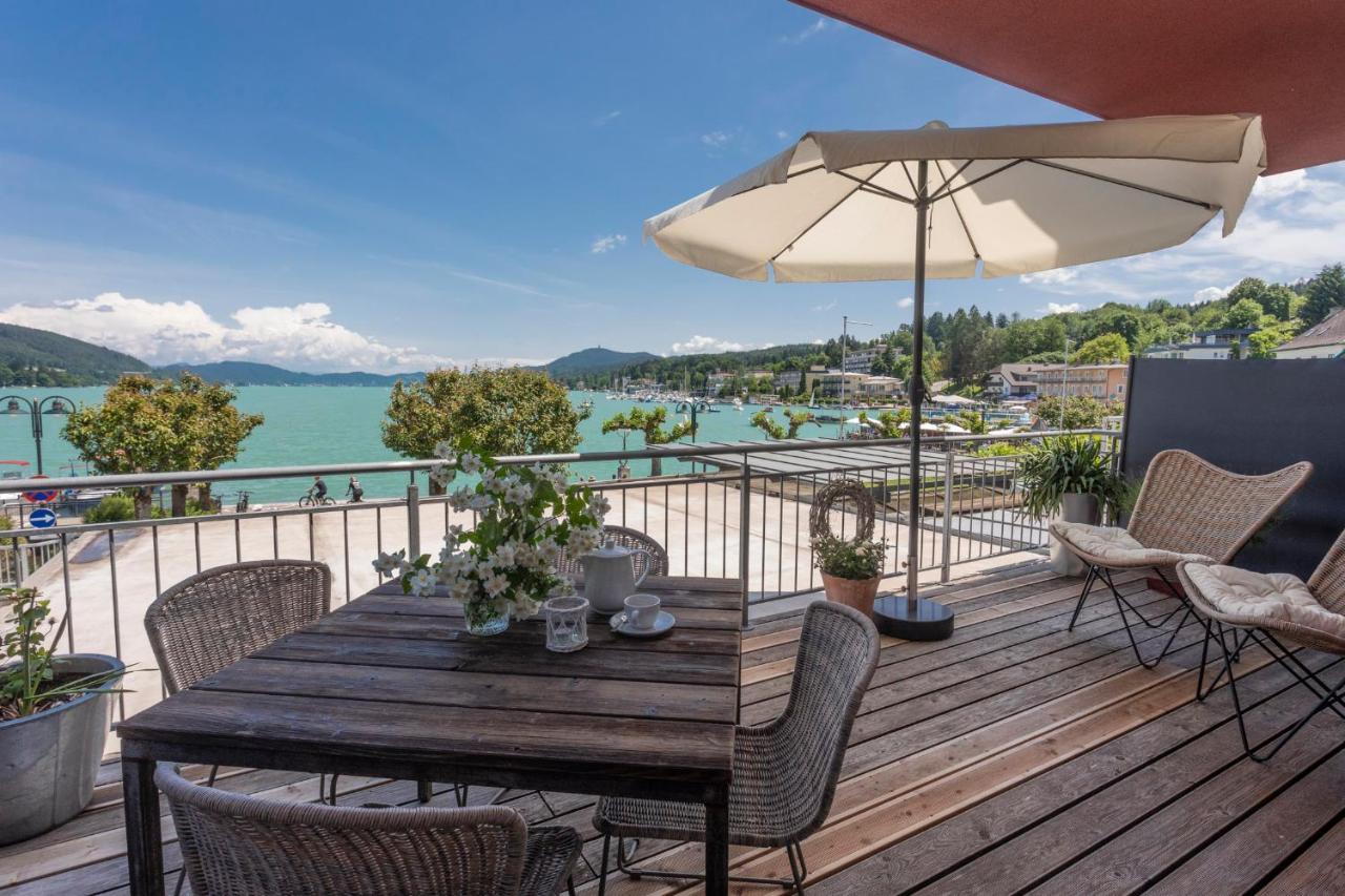 Seeapartment Da Leopoldo I Velden am Worthersee Bagian luar foto